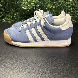 Adidas Samoa Sneakers Women's Size 6 Light Blue Shoes
